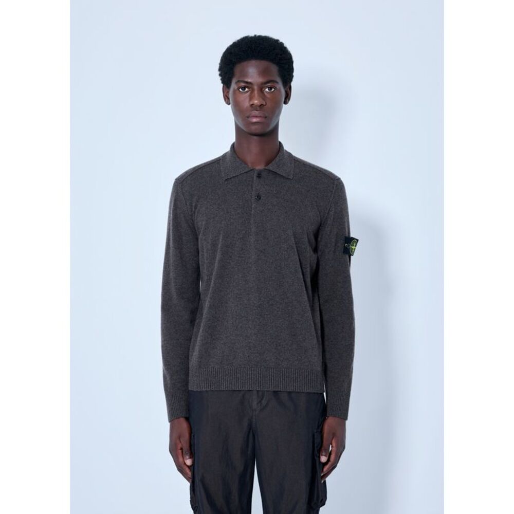 Stone Island Men Long Sleeve Polo